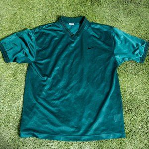 Vintage 90's Nike Mesh V-Neck T-Shirt